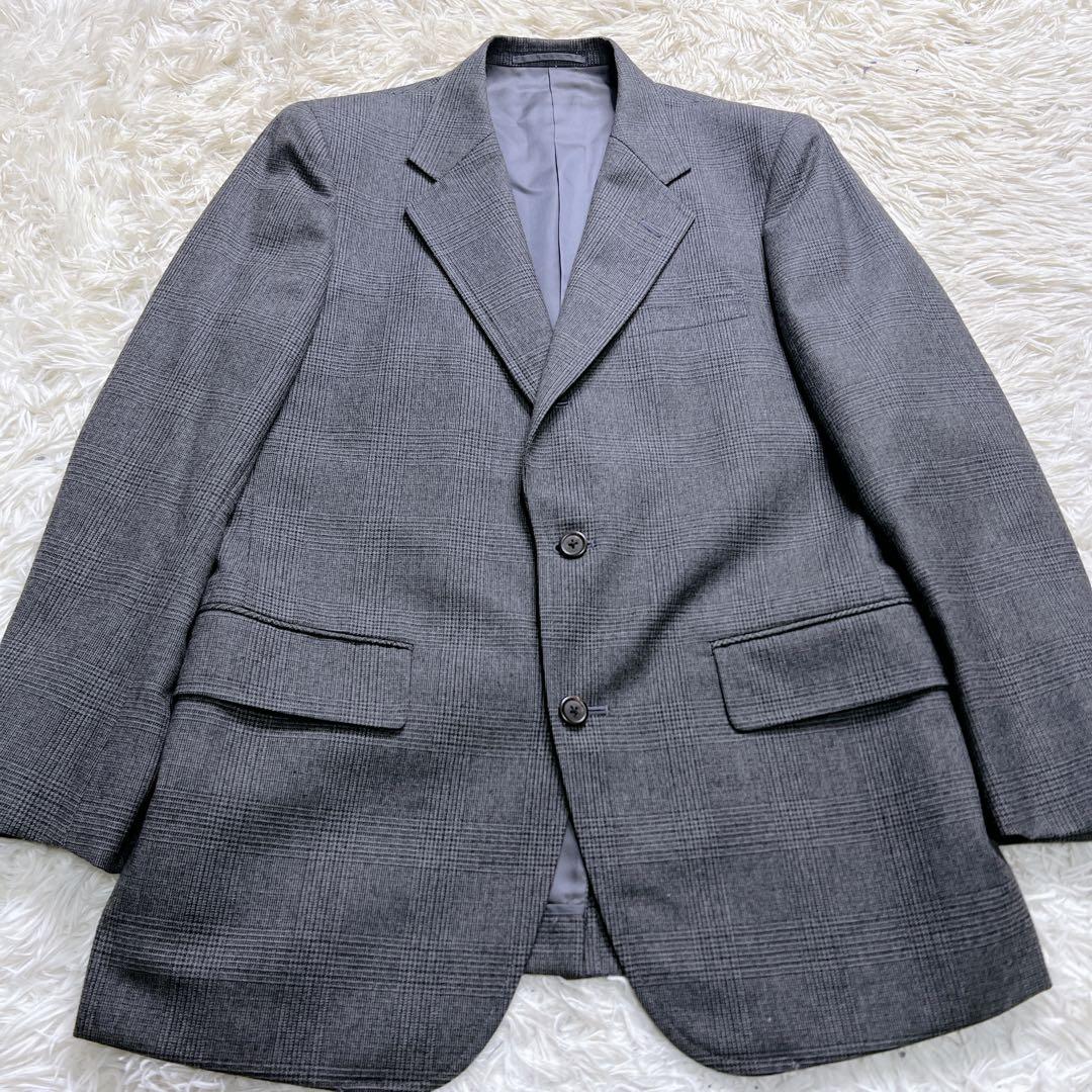 【美品】ジェイプレス 3ピース スリーピース スーツ セットアップ グレー