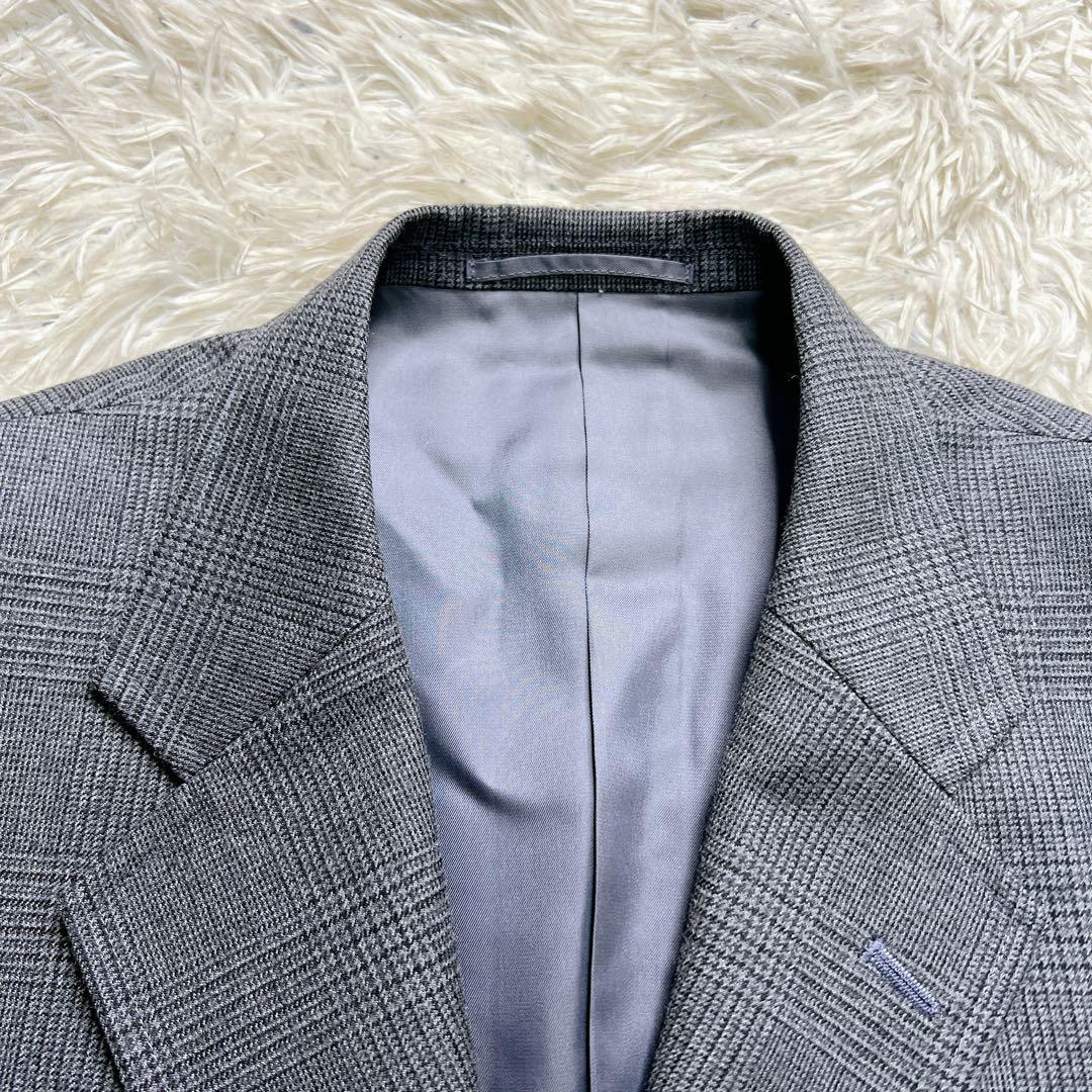 【美品】ジェイプレス 3ピース スリーピース スーツ セットアップ グレー