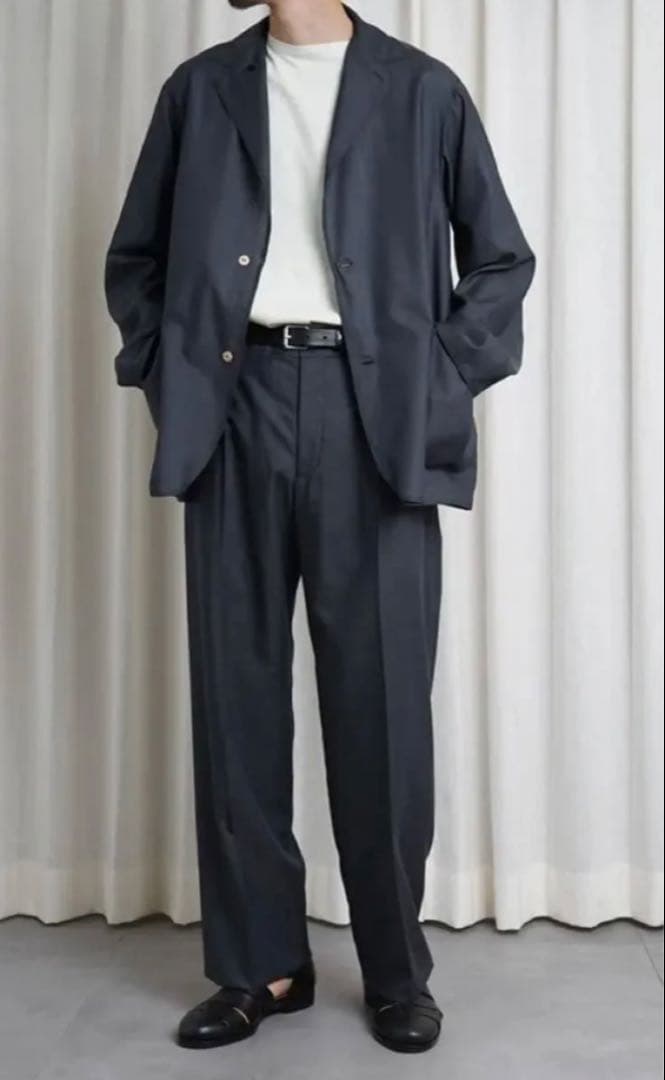 25SS MAATEE&SONS \"H\"WOOL 無双TROUSERS