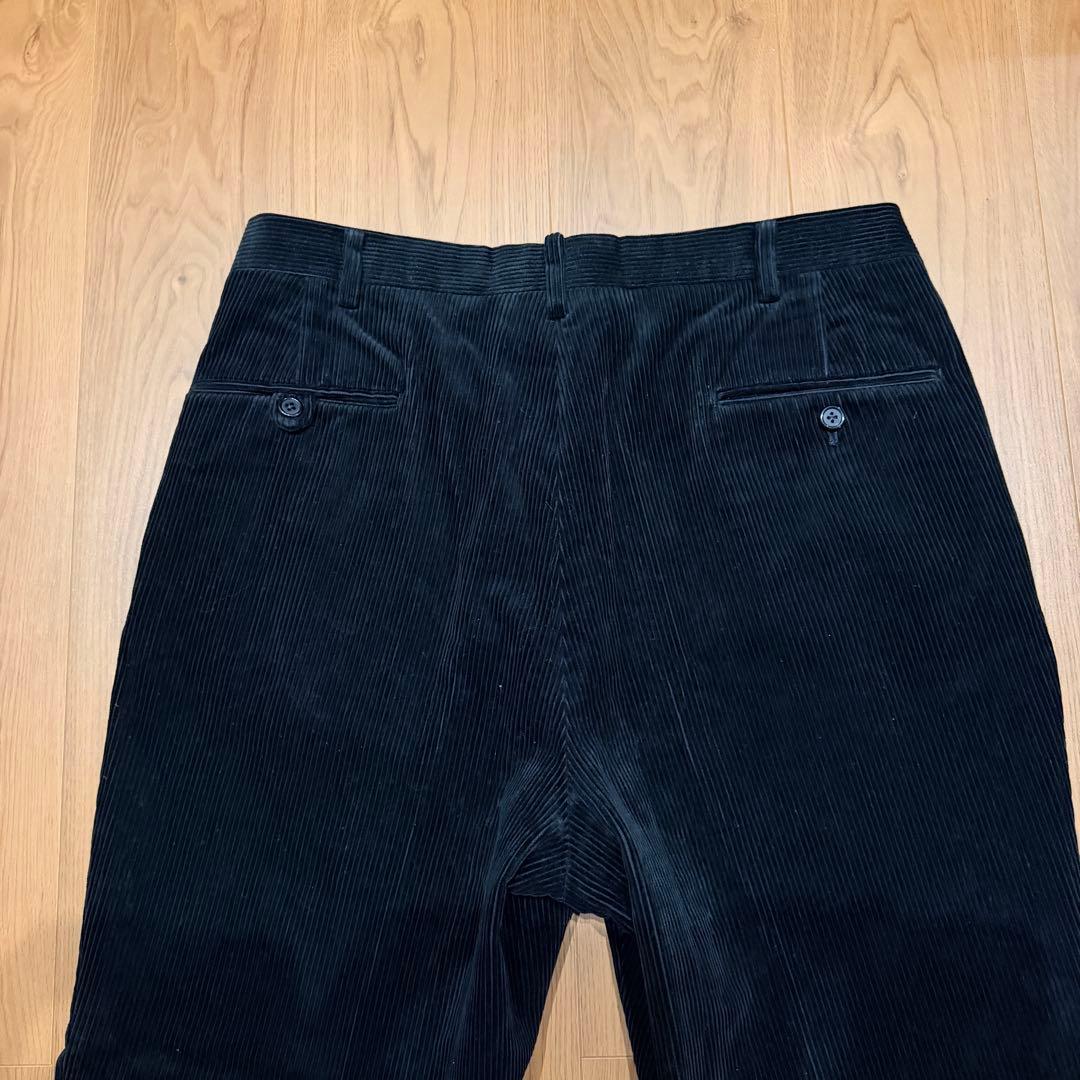 ブラック ◎ 90s POLO ラルフローレン 太畝 コーデュロイパンツ