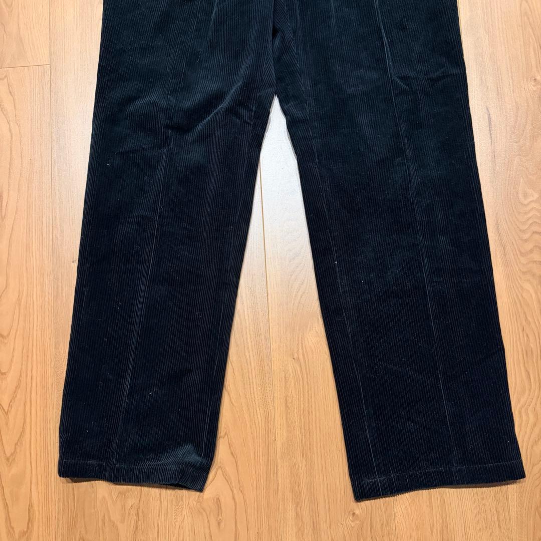 ブラック ◎ 90s POLO ラルフローレン 太畝 コーデュロイパンツ