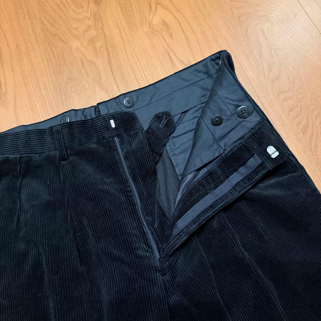 ブラック ◎ 90s POLO ラルフローレン 太畝 コーデュロイパンツ