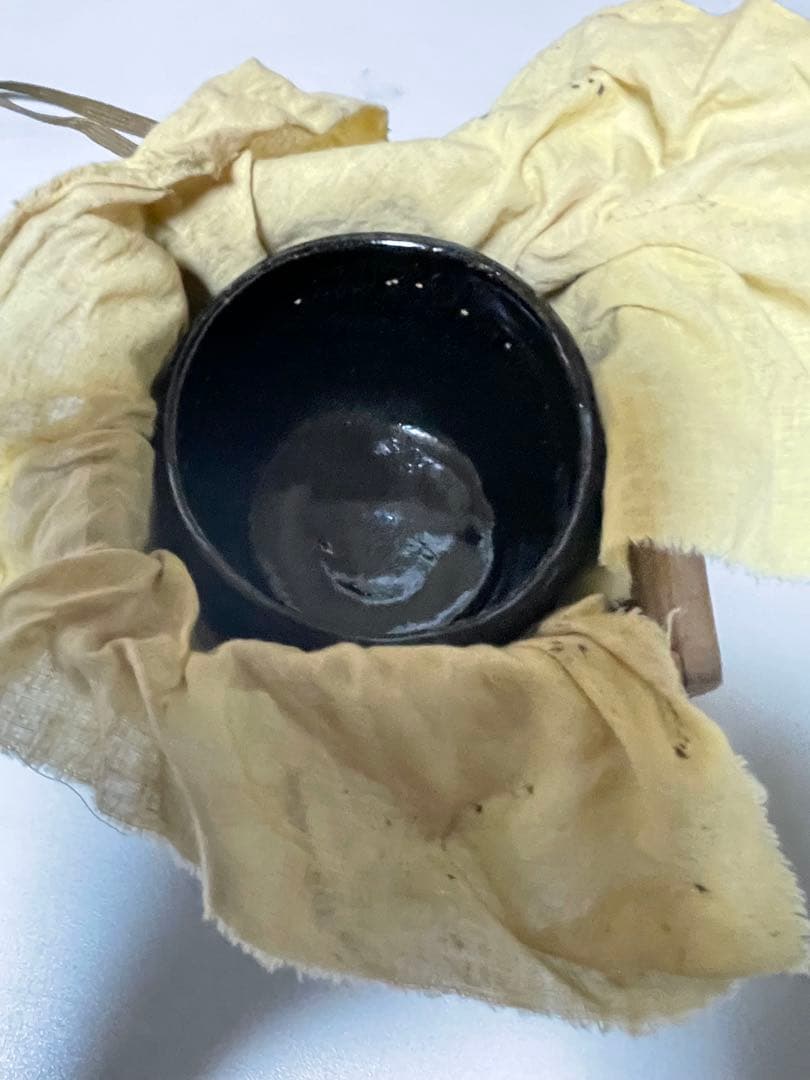 十一代楽吉左衛門造？ 黒筒茶碗