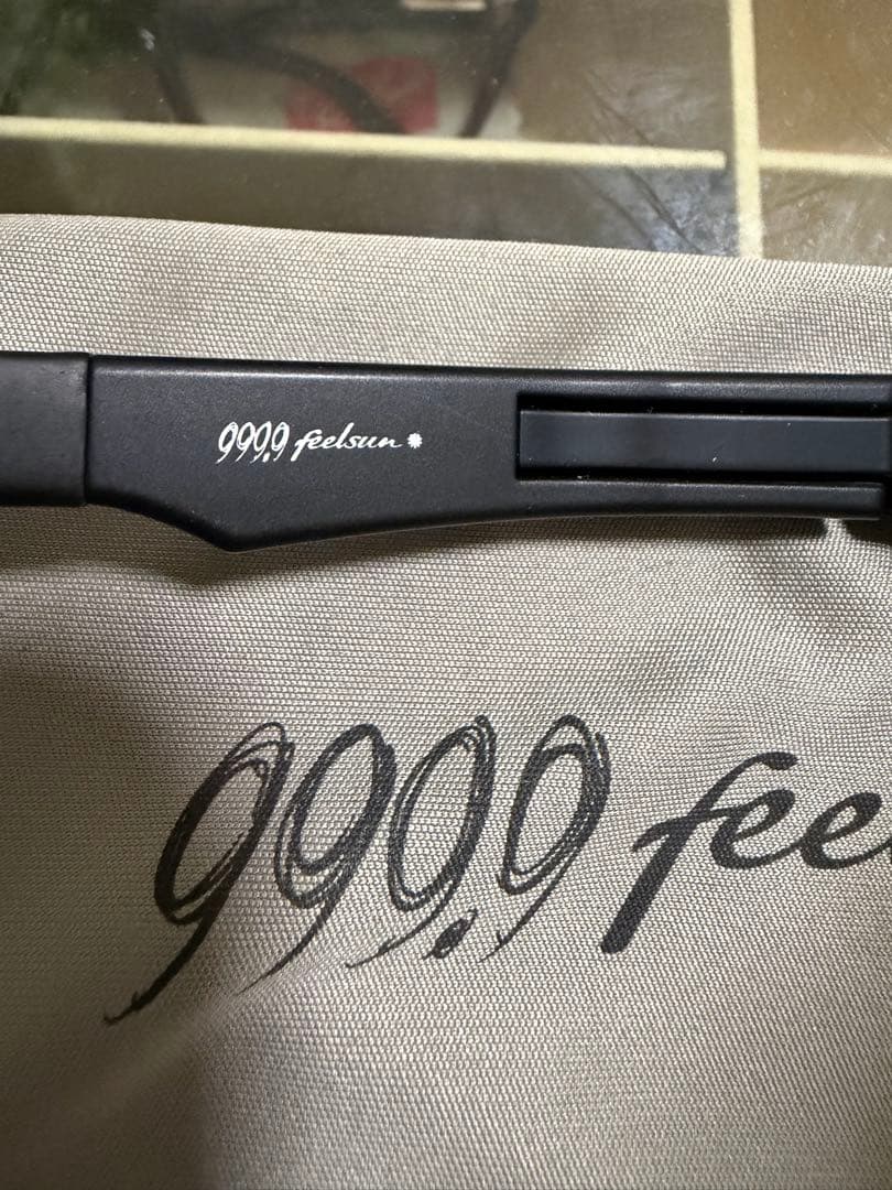 999.9 feelsun ブラックサングラス ケース付き フォーナインズ