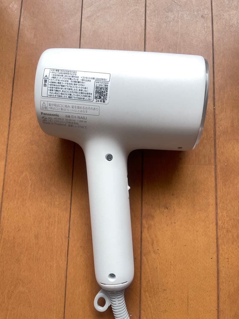 PanasonicEH-NA0J2024年製ナノケアヘアドライヤホワイト