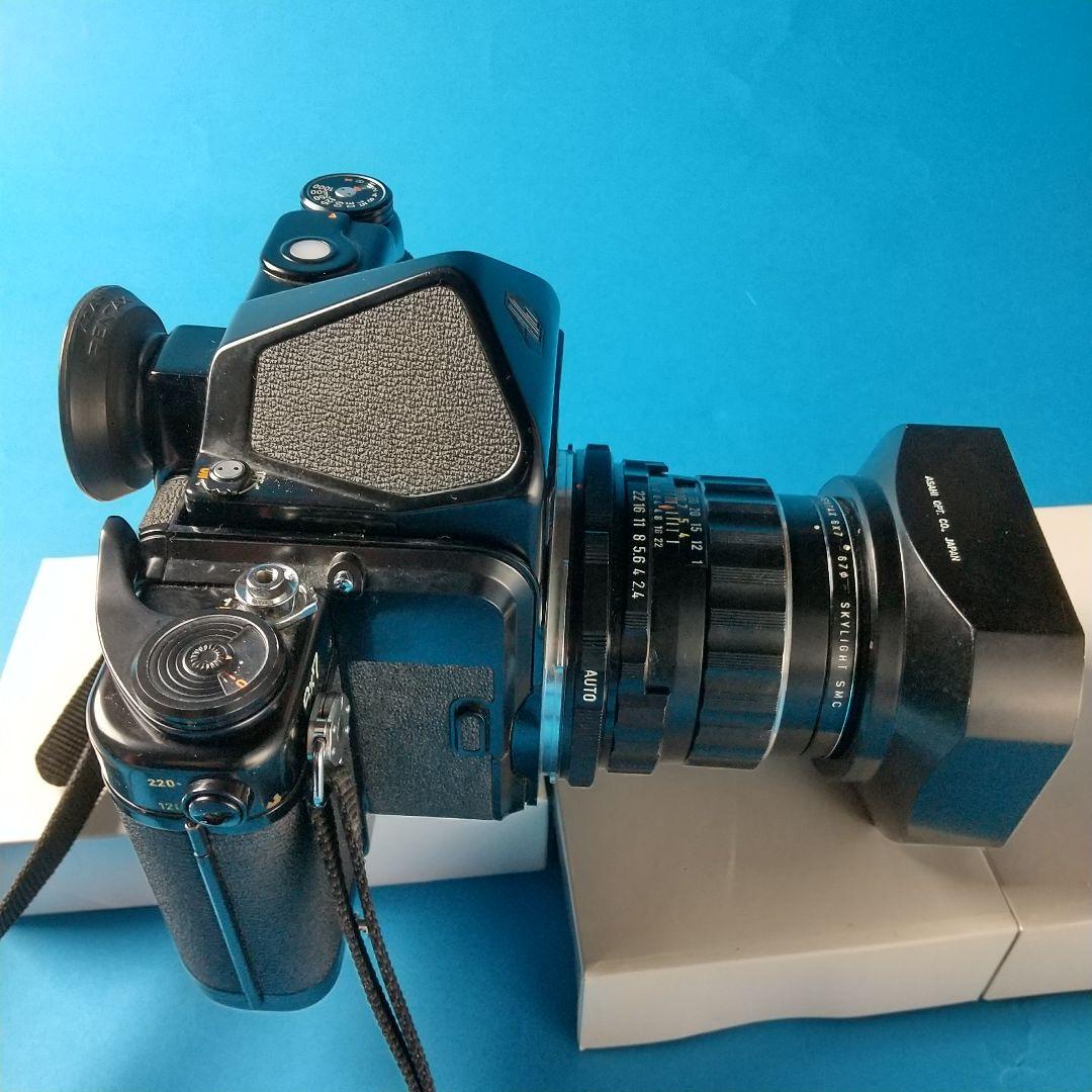 美品 PENTAX 67 TTLペンタプリズム ・ レンズ 3本セット