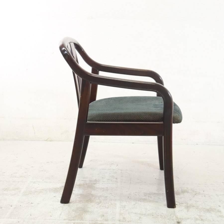 ２脚まとめ買い オールドカリモク ダイニングチェア アームチェア 曲木 ビンテー