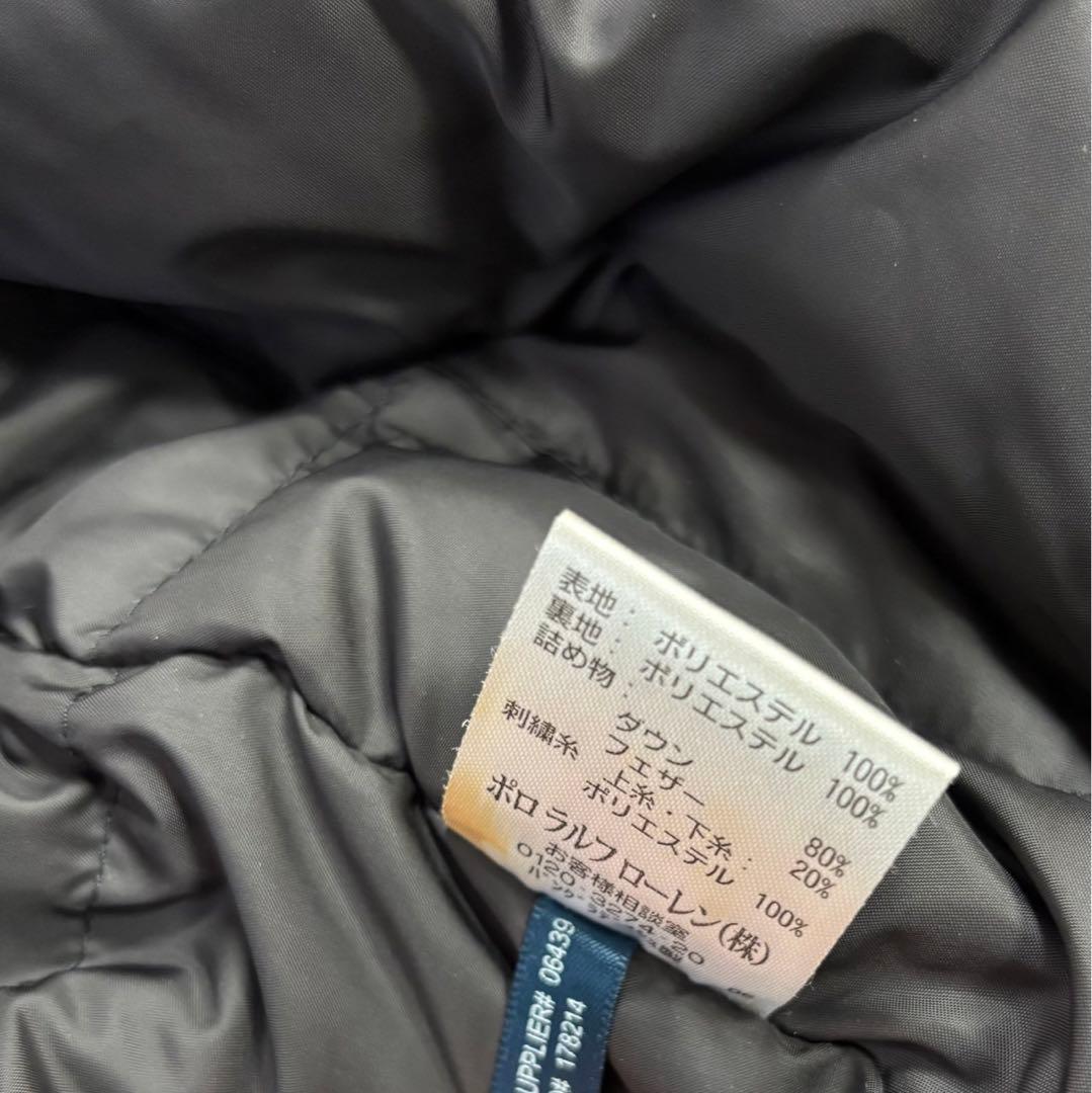 Ralph Lauren ラルフローレン　黒 ブラック　ダウンベスト XLサイズ