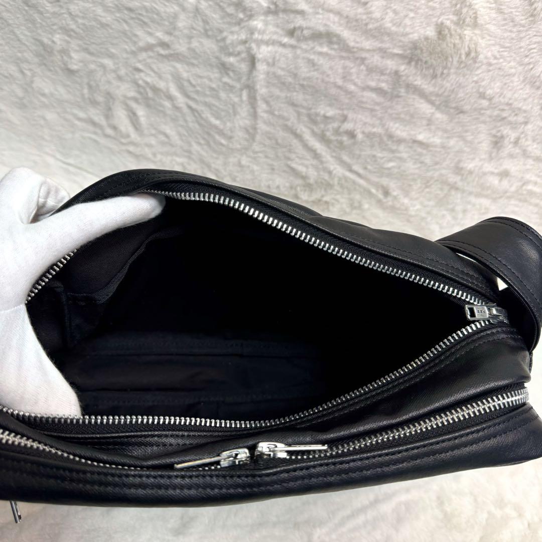 【極美品】ポーター　吉田カバン　フリースタイル　ショルダーバッグ　L ブラック