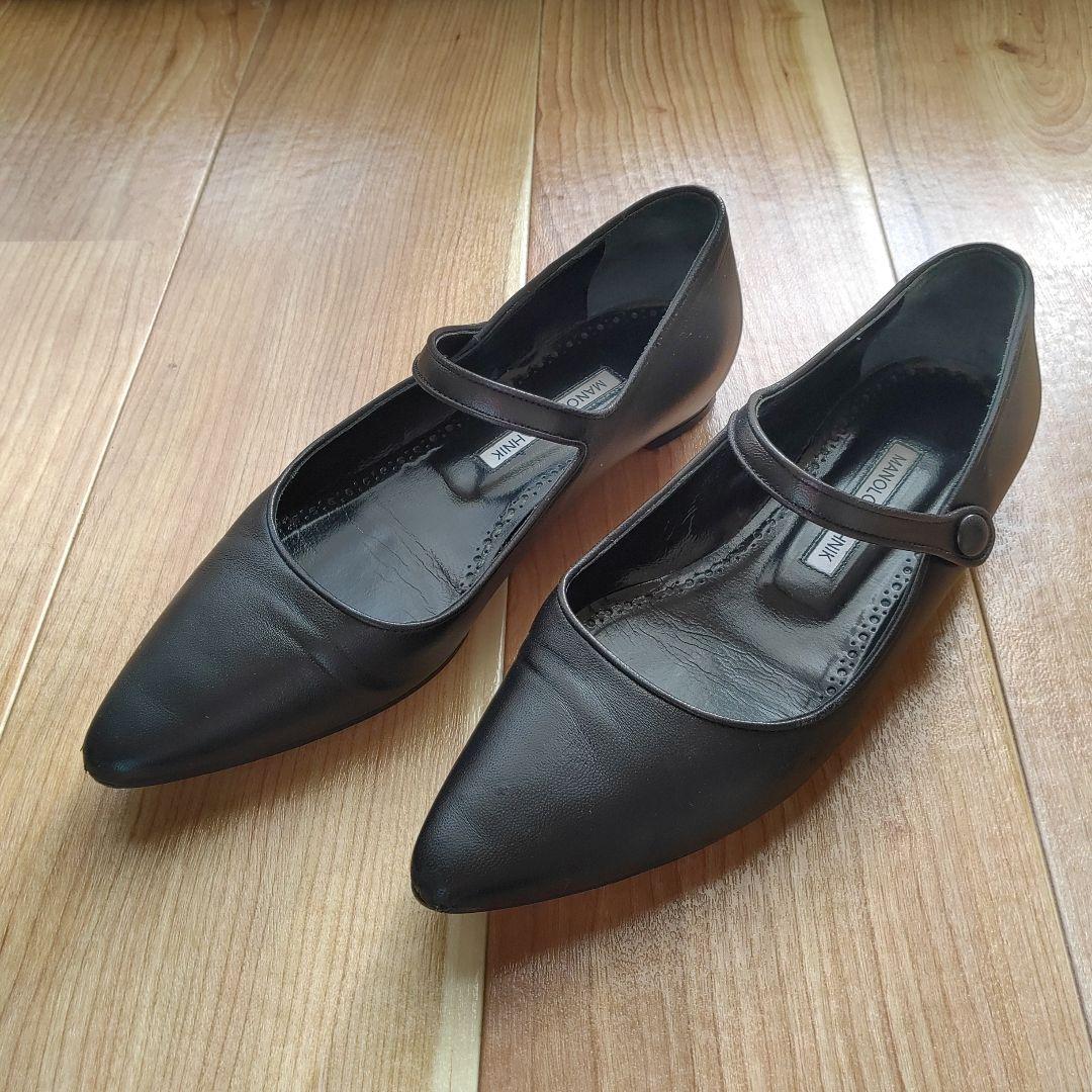 マノロブラニク メリージェーン フラット