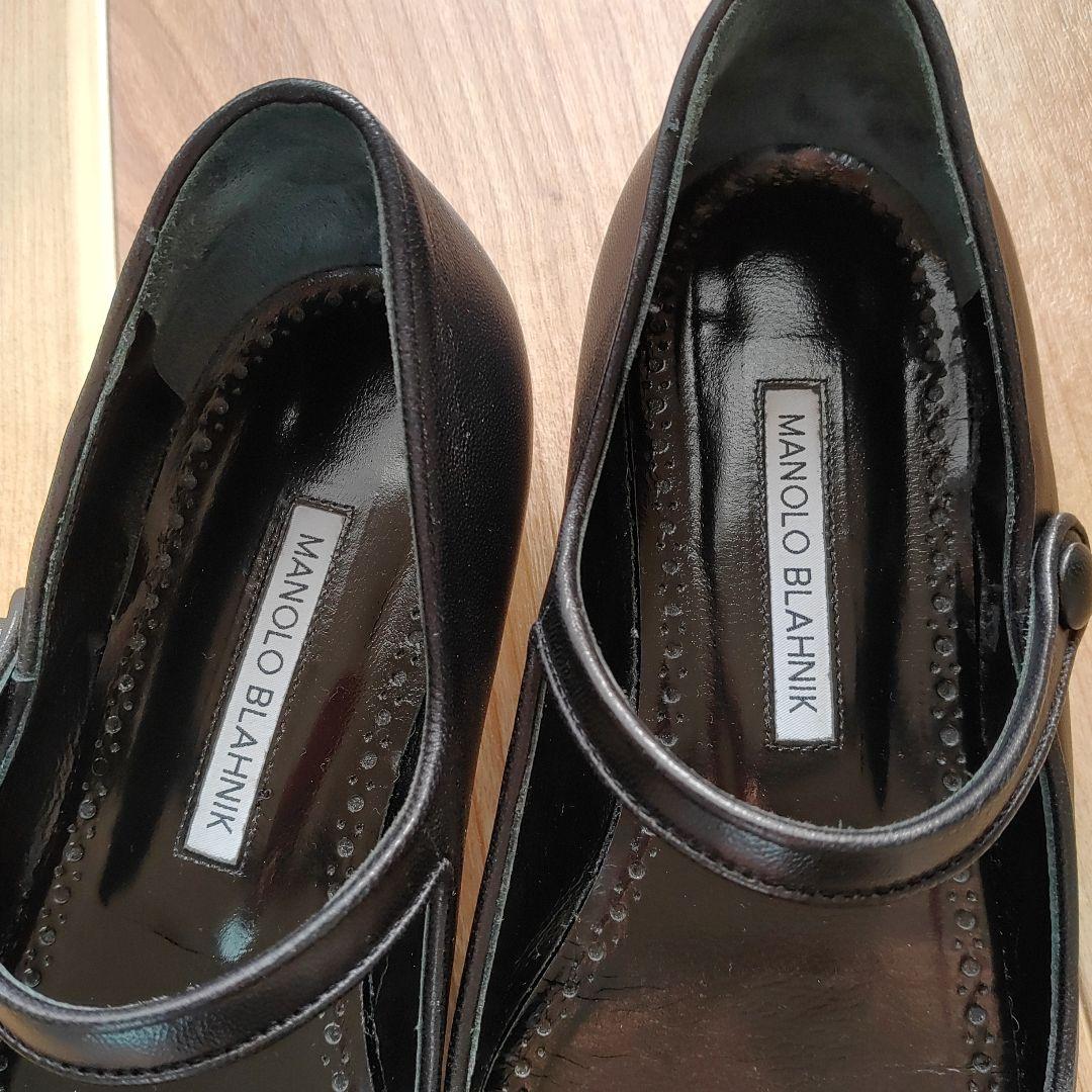 マノロブラニク メリージェーン フラット