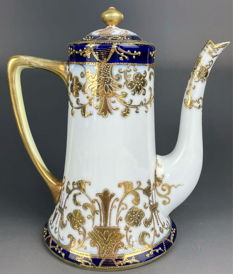 【専用】オールノリタケ デミタスセット ティーポット カップ ソーサー2客セット