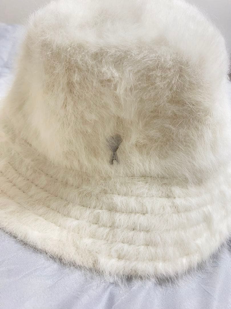 ✨半額✨店舗品切⭐️新品未使用⭐️AmiParisアミパリス ファーバケットハット