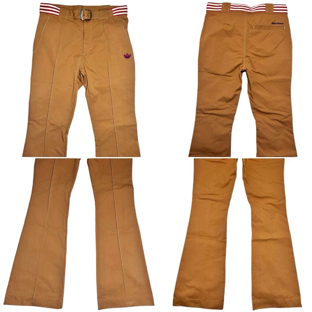 【新品タグ付】限定廃盤 アディダス×ウェールズボナー コラボチノ ベルト付 XS