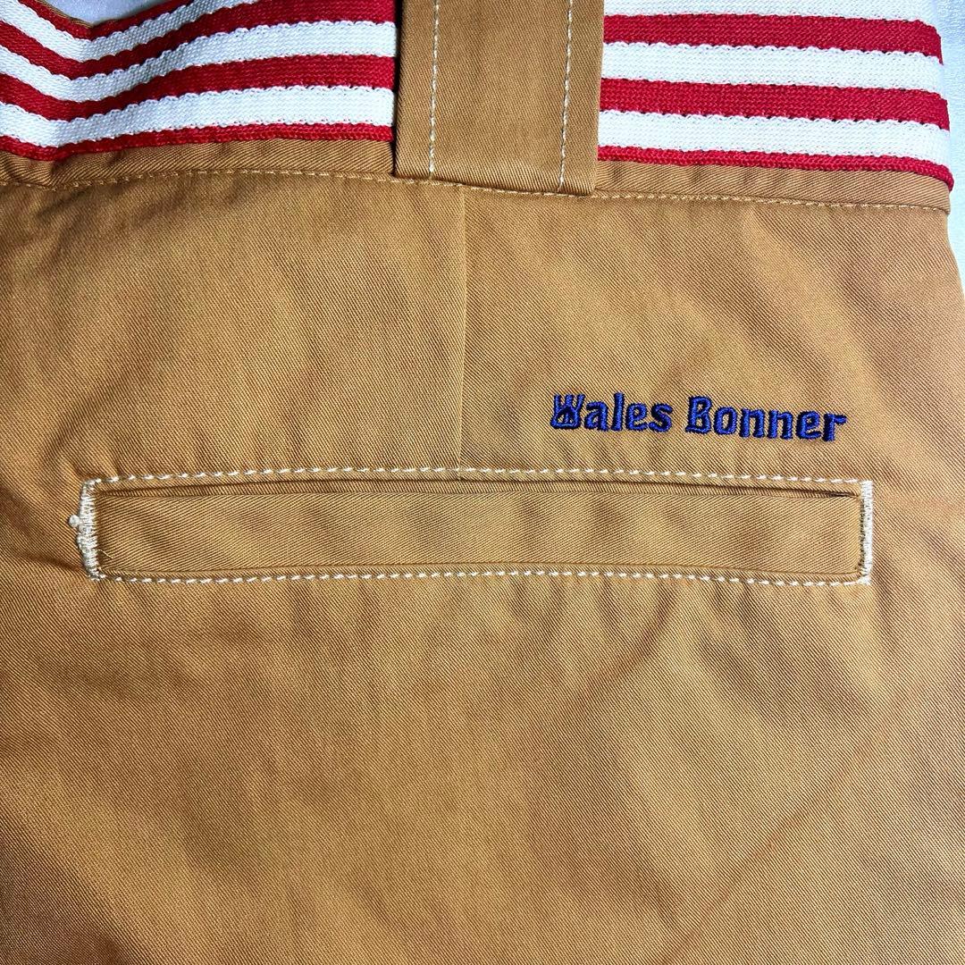 【新品タグ付】限定廃盤 アディダス×ウェールズボナー コラボチノ ベルト付 XS