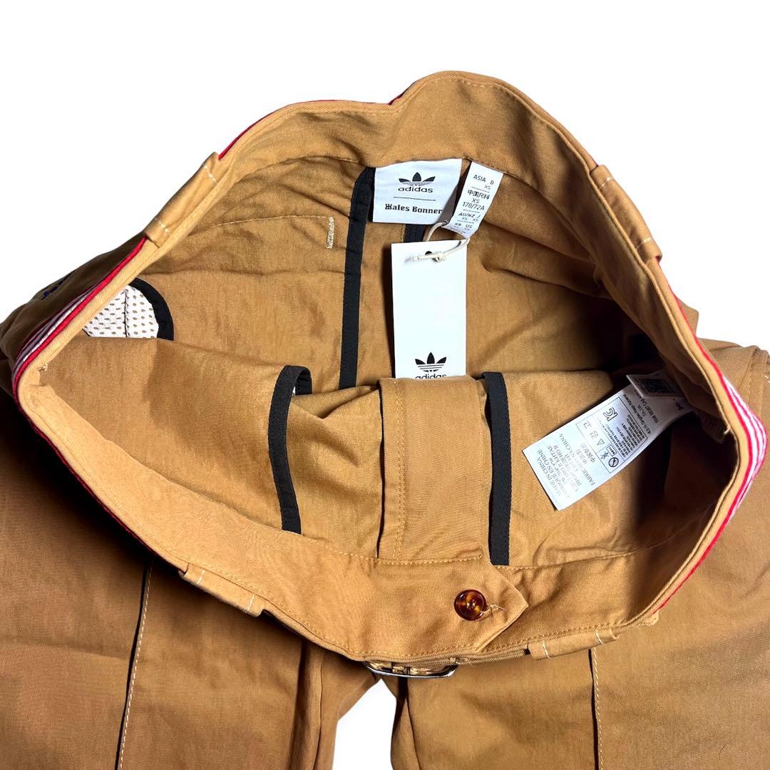 【新品タグ付】限定廃盤 アディダス×ウェールズボナー コラボチノ ベルト付 XS
