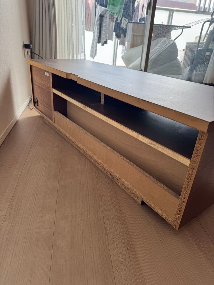 テレビ台 引き出し式　木製