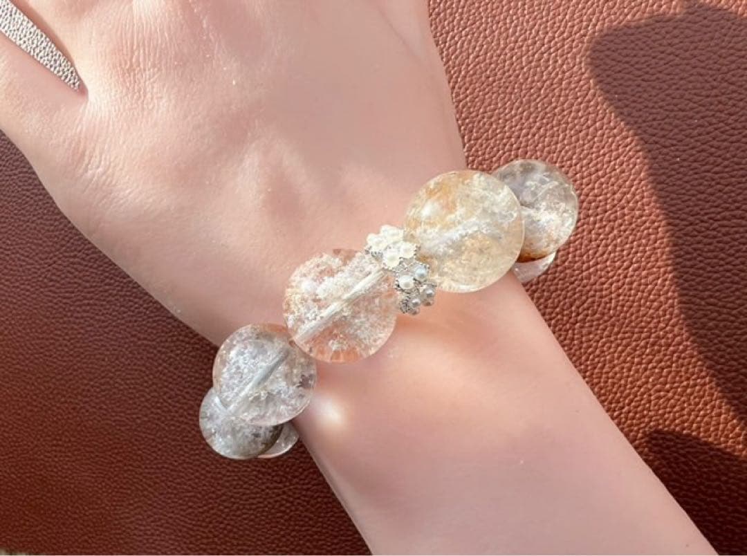 希少ガーデンクォーツ ブレスレット 5月迄 早い者勝ち