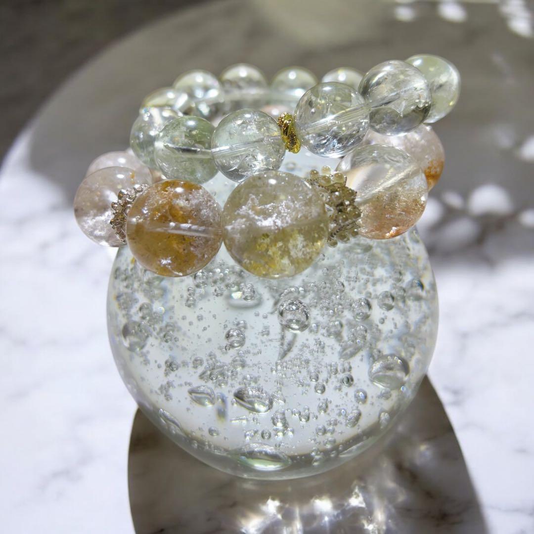 希少ガーデンクォーツ ブレスレット 5月迄 早い者勝ち