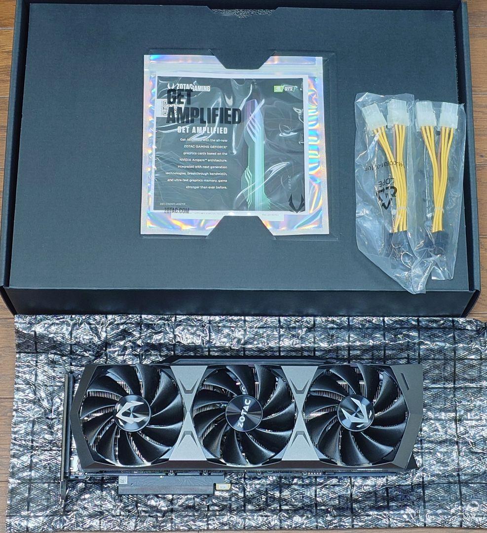 グラフィックボード・グラボ・ビデオカード ZOTAC GeForce RTX 3080 Trinity OC 10GB