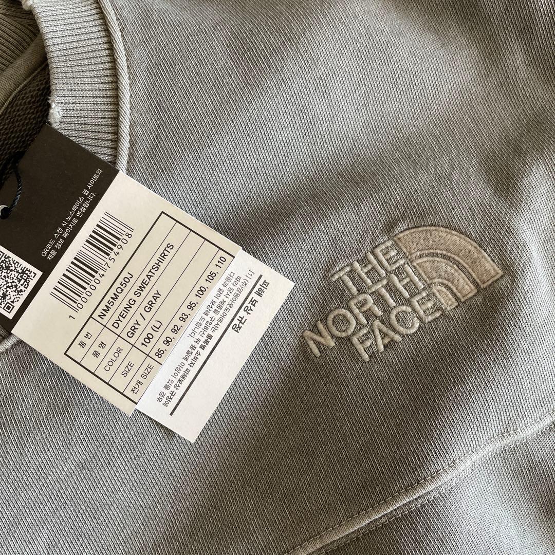 新品　THE NORTH FACE ワンポイント ロゴ刺繍 オーバースウェット