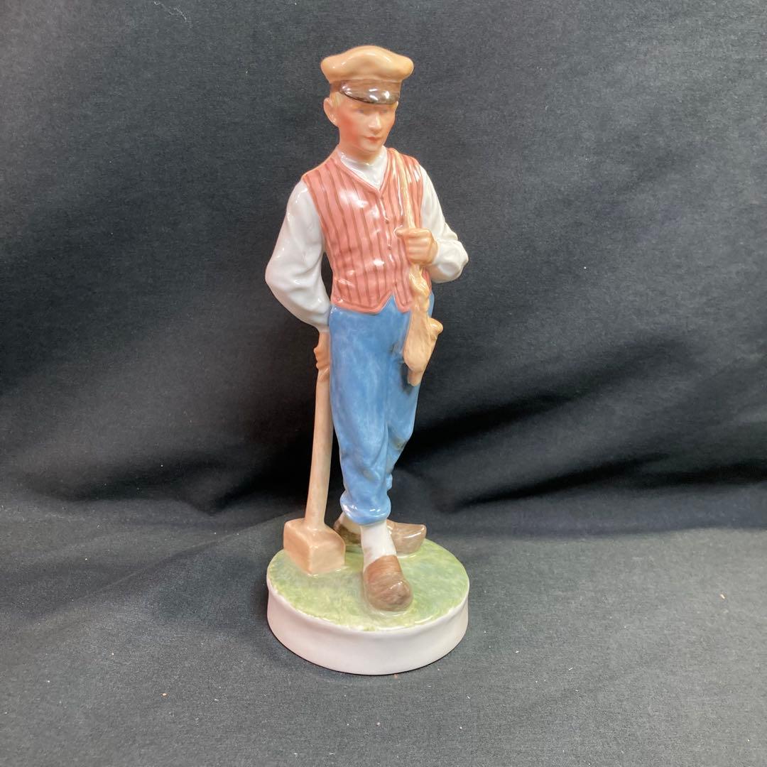 オールド【美品】ロイヤルコペンハーゲン 620 ハンマーを持った羊飼いの少年