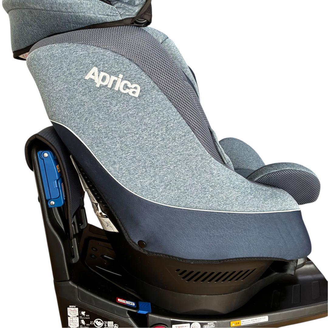極美品✨ Aprica クルリラ ISOFIX対応 チャイルドシート 回転式