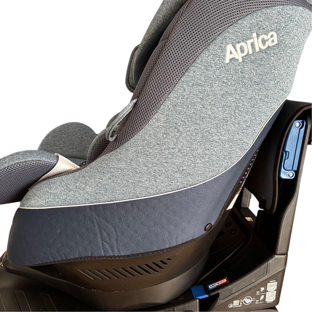 極美品✨ Aprica クルリラ ISOFIX対応 チャイルドシート 回転式