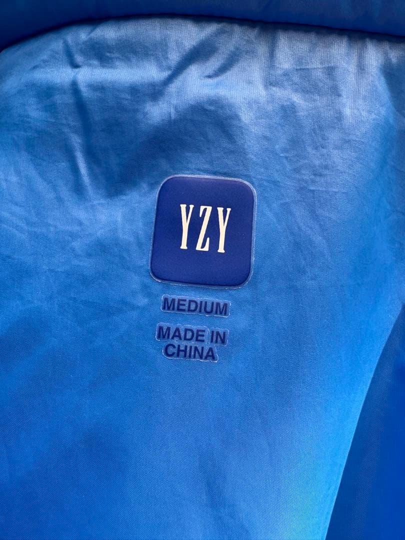 ジャケット・アウター yezzy round jacket blue M