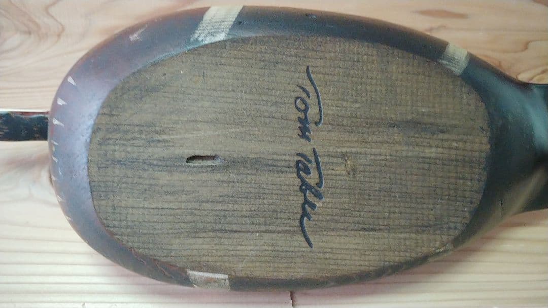 Tom Taber（トム・タバー:アメリカ彫刻家）カモの木彫デコイ