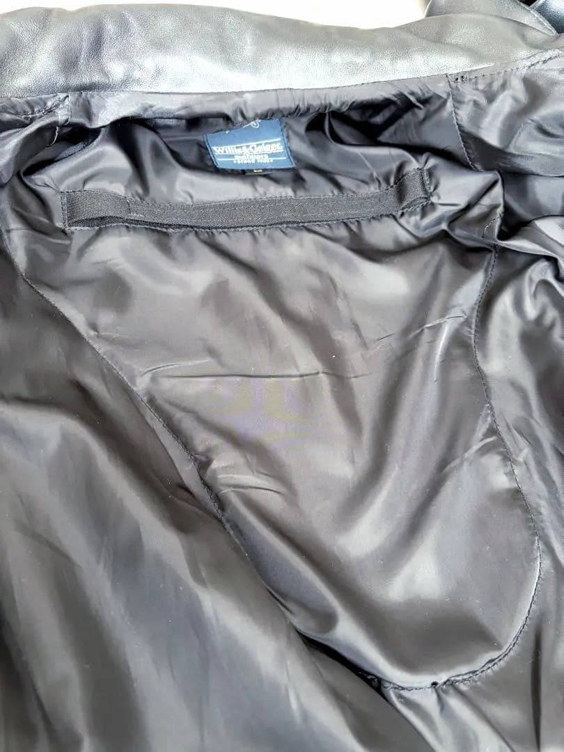 Willis& レザージャケット（牛革）　Mサイズ