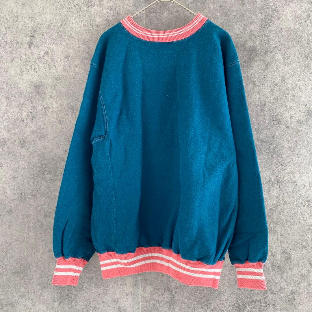 Champion reverse weave 90s リブライン スウェット