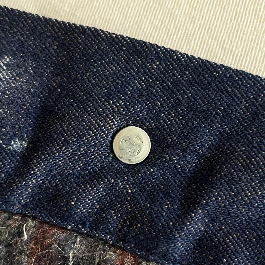 70s Wrangler ライナー デニム カバーオール バットダイ ビンテージ