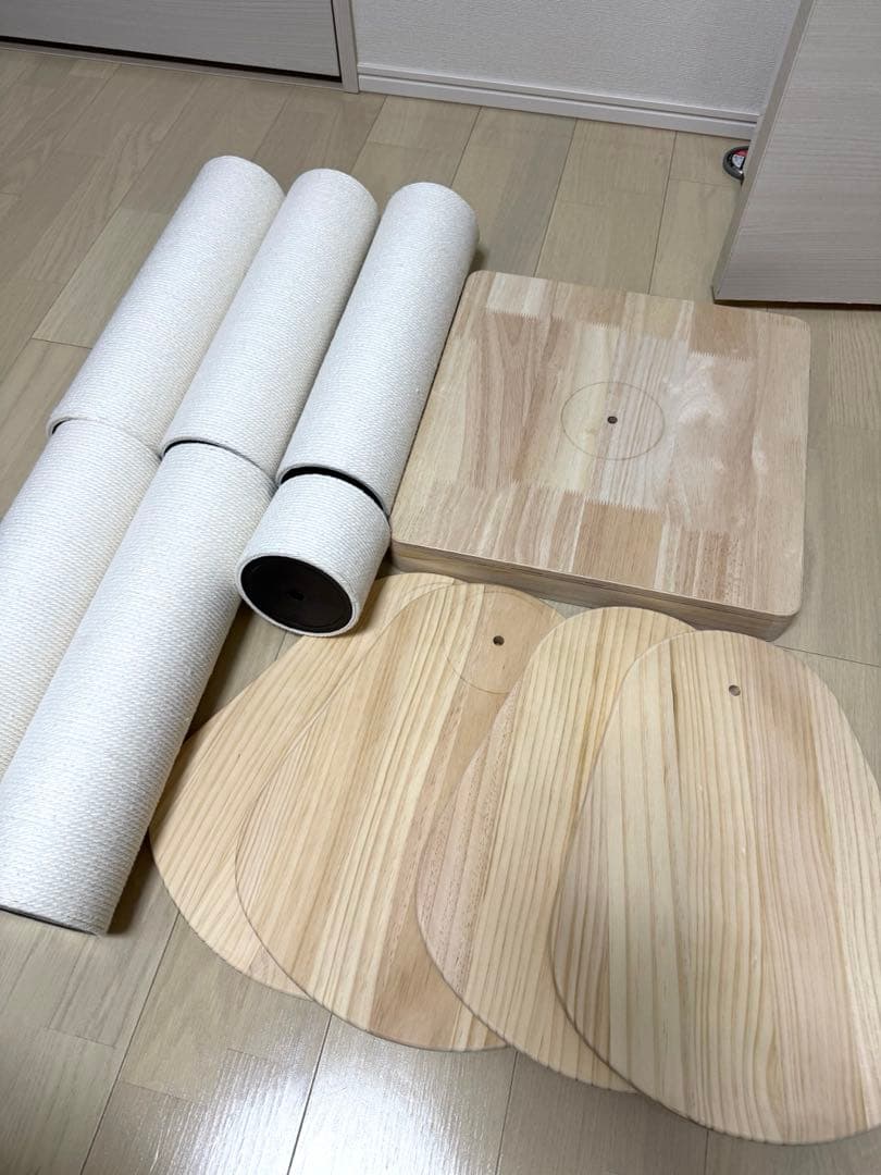 sumika 突っ張り型木製キャットタワー