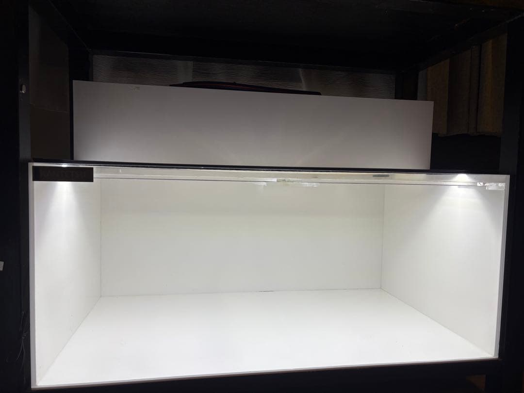 AQUA　　引取限定　カンテツ水槽 上下2段セット　東京練馬区