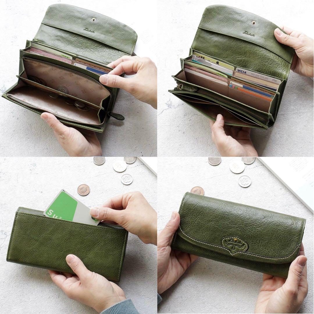 Kimi✨Dakotaダコタ長財布ロングウォレット本革ハーヴェスト大容量