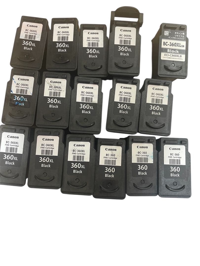 Canon 使用済インクカートリッジセット