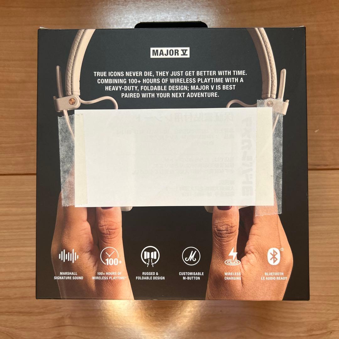 Marshall ヘッドホン　クリーム