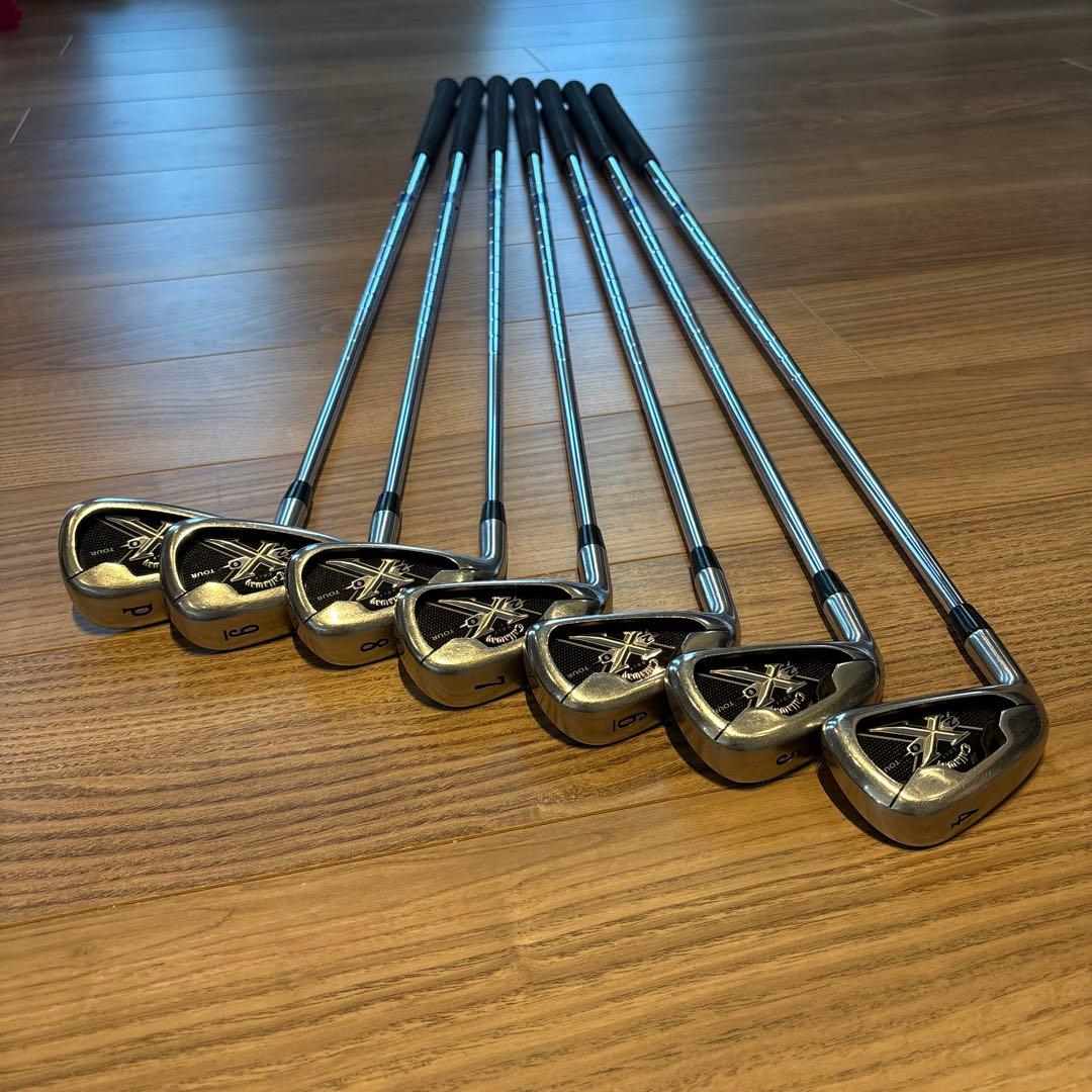 Callway X-20ツアー　アイアンセット 7本