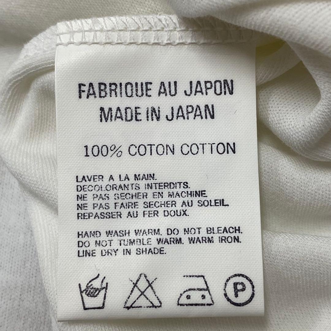 美品★Y's ワイズ ヨウジヤマモト 長袖カットソー タートルネック 白