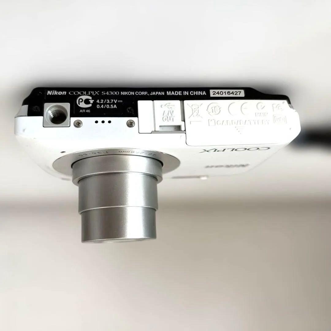 【美品】Nikon COOLPIX S4300 ホワイト