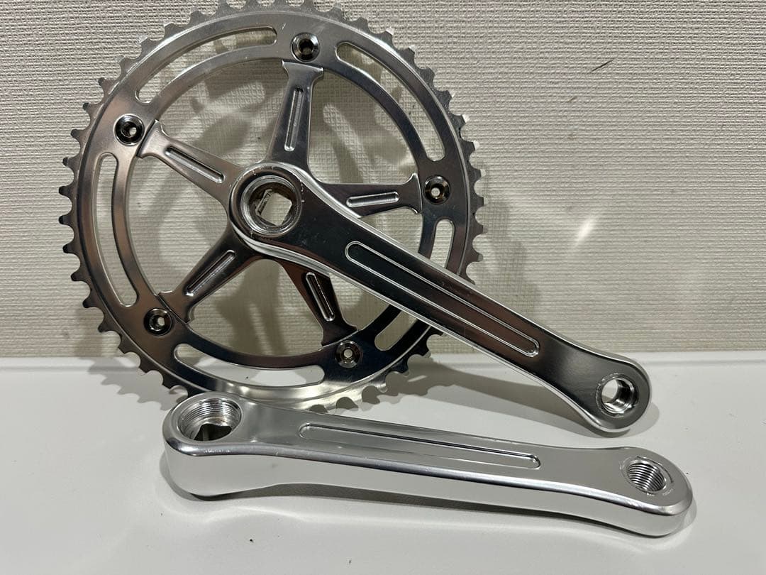パーツ BLUE LUG RMC track crank 165mm silver
