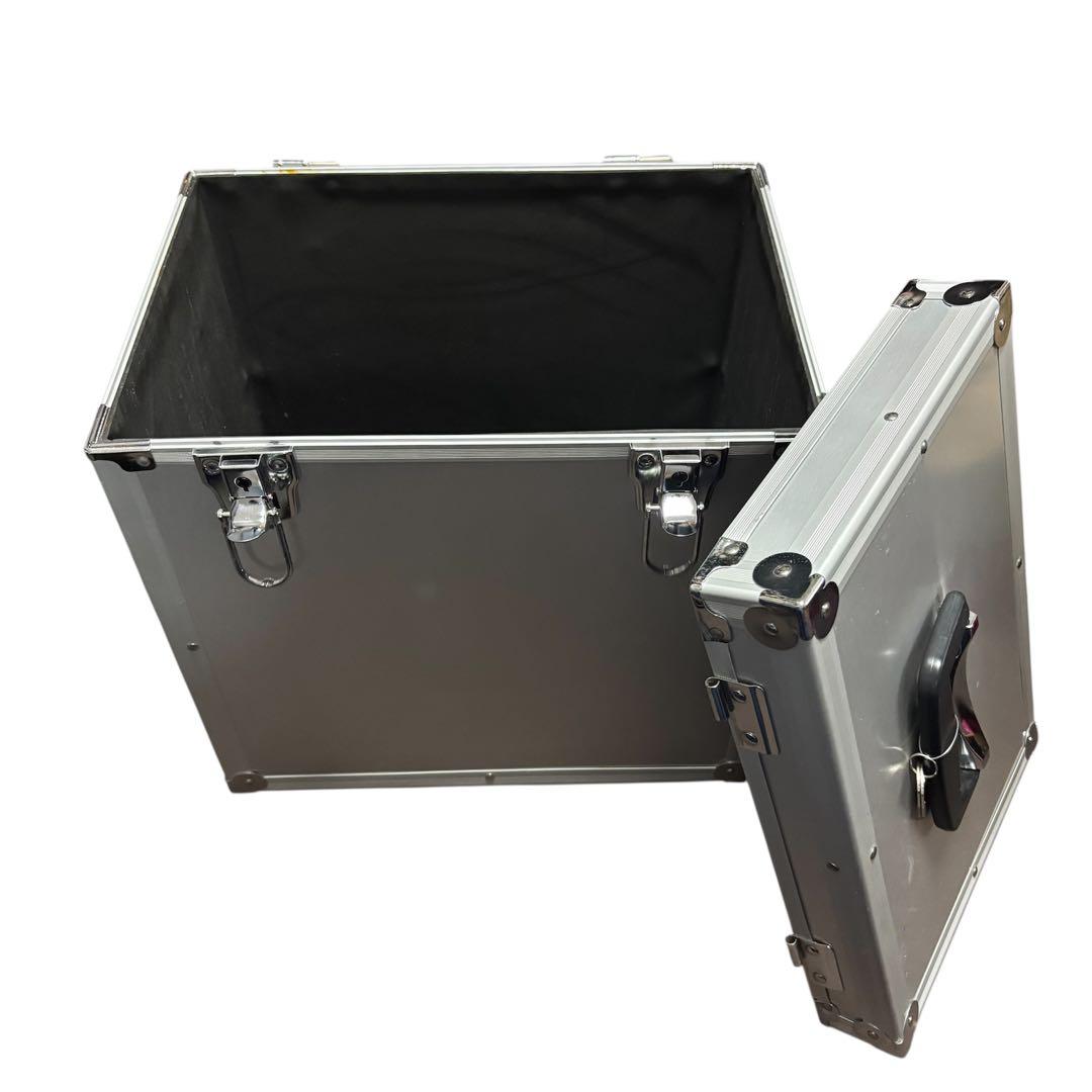 美品 レコード用収納 ハードケース アルミ製LP50-60枚収納DJ No.1