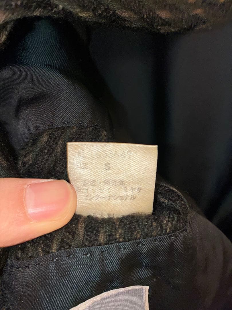 のんんんんんISSEY MIYAKE MEN 80’s 筆タグ　テーラード