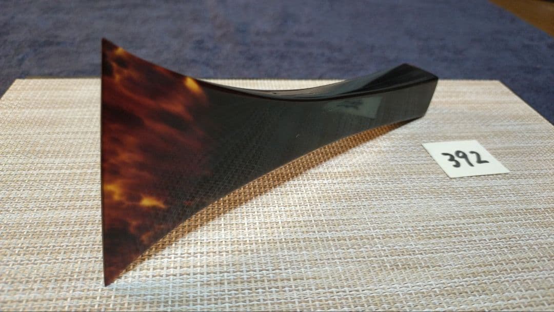 三味線バチ【送料無料】392黒水牛天然素材