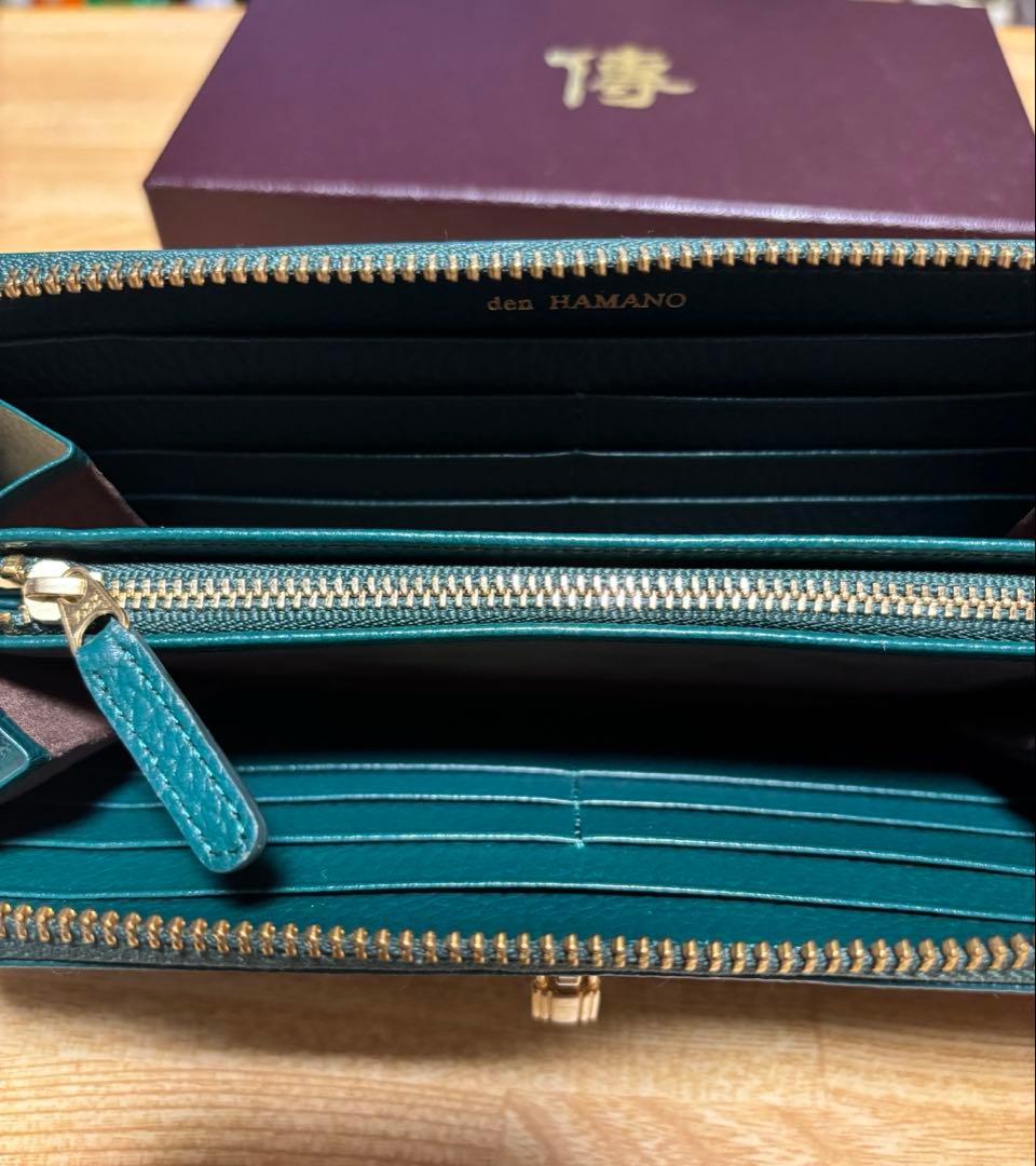 傳濱野　デンハマノ　 ミーティア　ミーティアウォレット　長財布