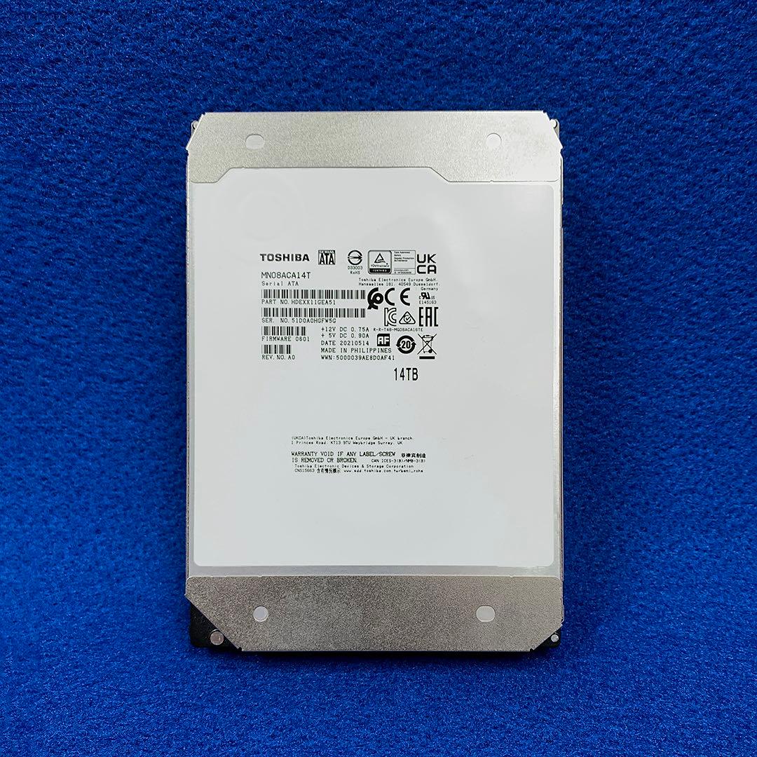 内蔵型ハードディスクドライブ TOSHIBA MN08ACA14T 14TB