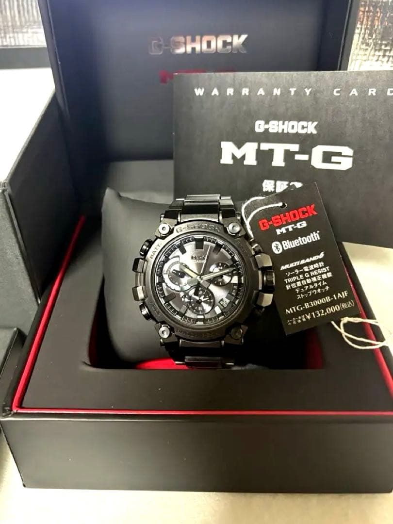 アツ　G-SHOCK MTG-B3000B-1AJF 電波ソーラー