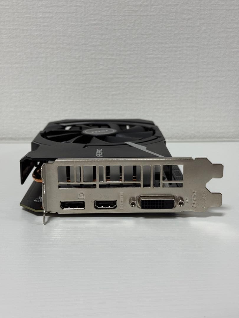 [美品]MSI GeForce GTX 1660 AERO ITX 6G OC