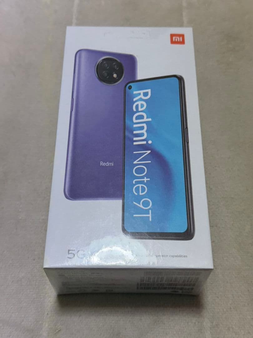 Xiaomi Redmi Note 9T 64GB SIMフリー